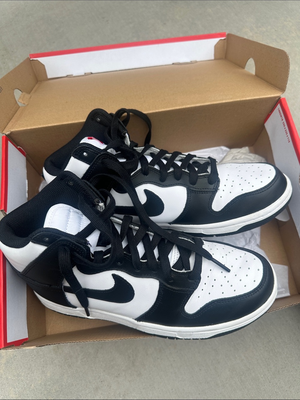 Nike Black and White Low-Top Sneakers